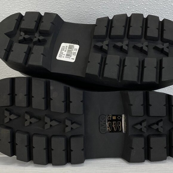 Michael Kors Colby Combat Boot – Women’s Size 8.5 – Black Leather Chunky Lace-Up - Picture 3 of 7